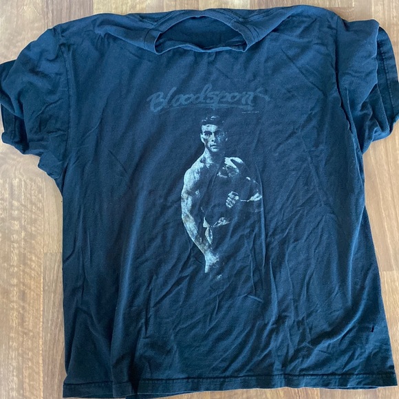 90s crewneck Jean-Claude Van Damme bloodsport - Picture 2 of 3